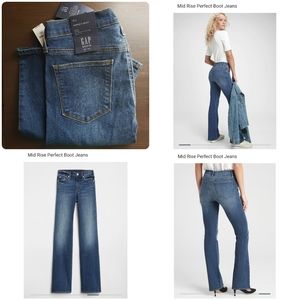 Mid Rise Perfect Boot Jeans